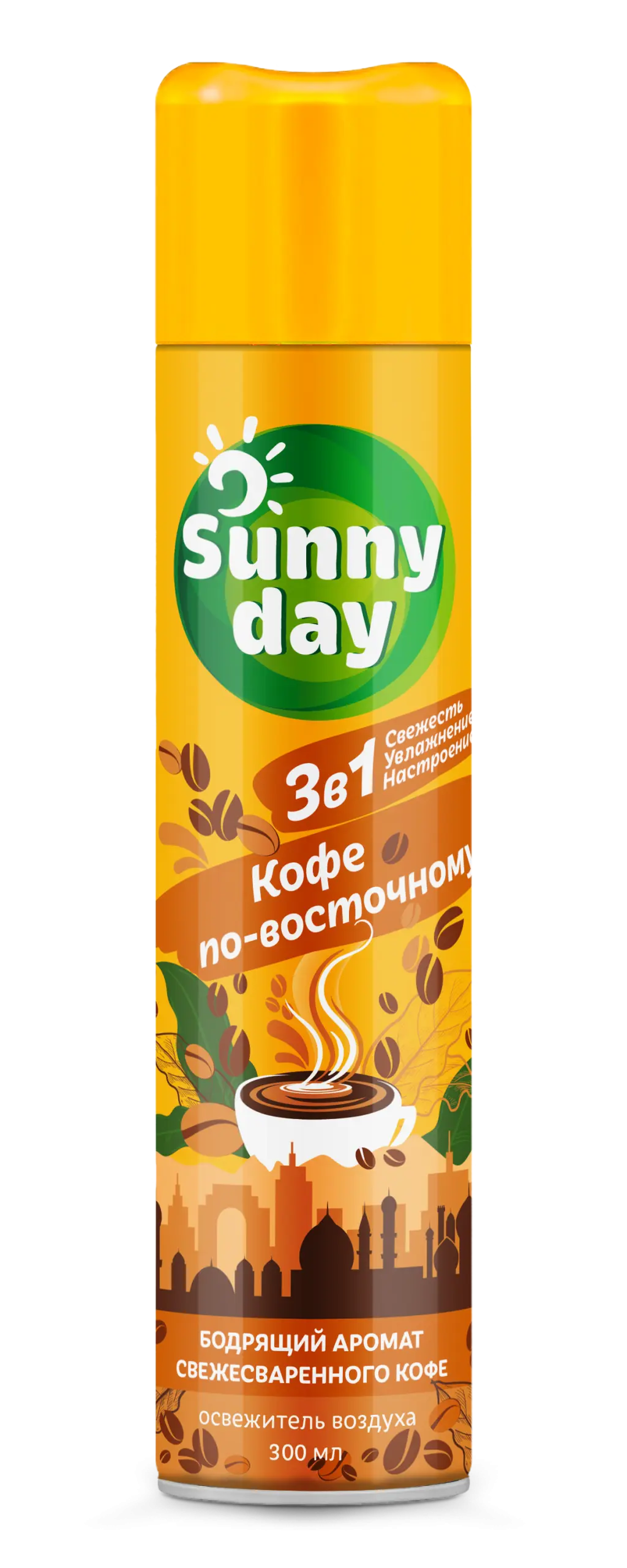 Sunny Day освежитель воздуха кофе по восточному 300 см3