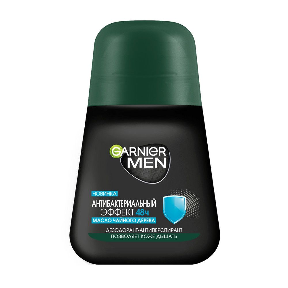 Garnier дезодорант антиперспирант роликовый для тела men антибактериальный эффект 48 ч мужской 50 мл