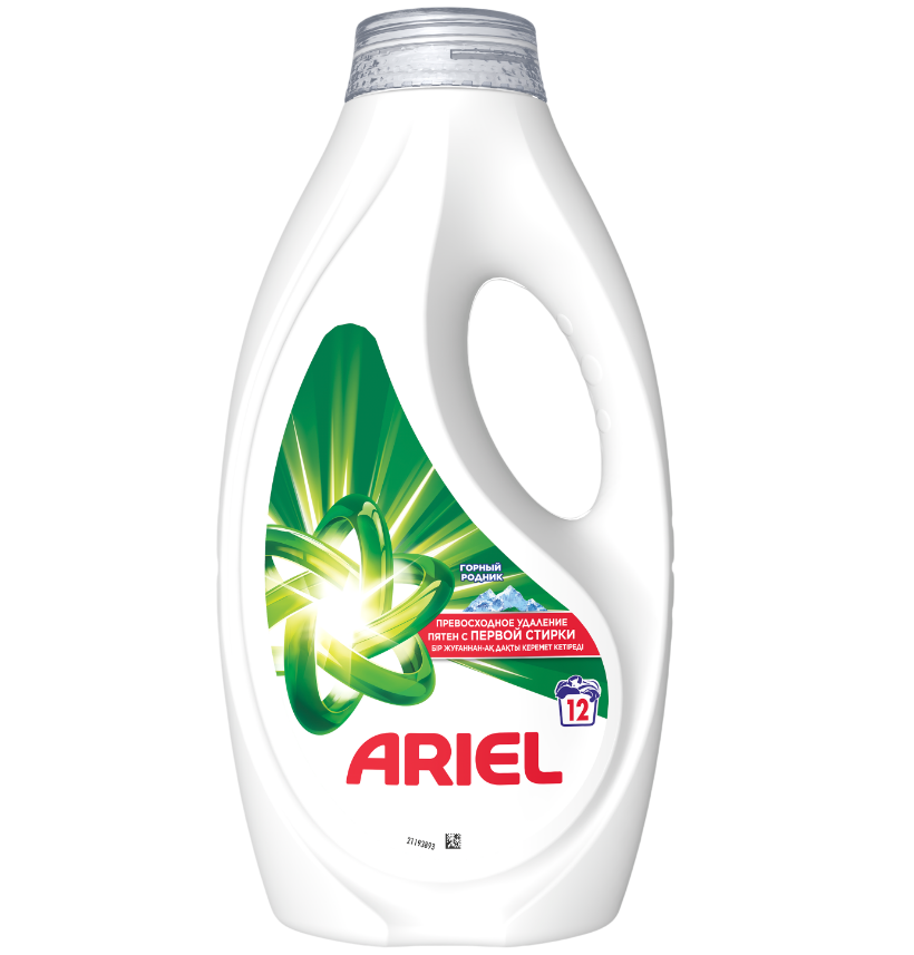 Ariel средство моющее синтетическое жидкое горный родник 0,780 л