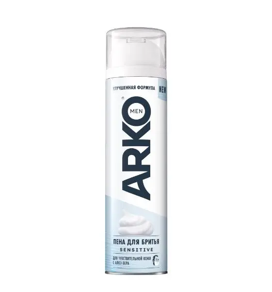 Arko men пена для бритья sensitive 200 мл