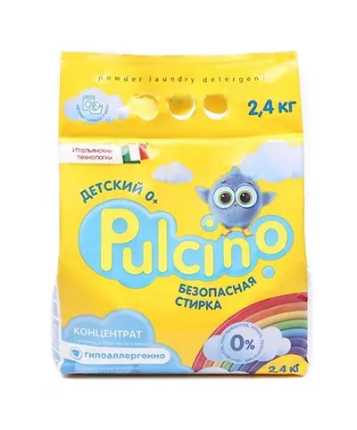 ФС PULCINO Стиральный порошок автомат для детского белья 0+ 2,4кг