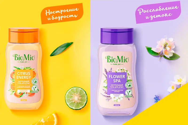 Гели для душа BioMio