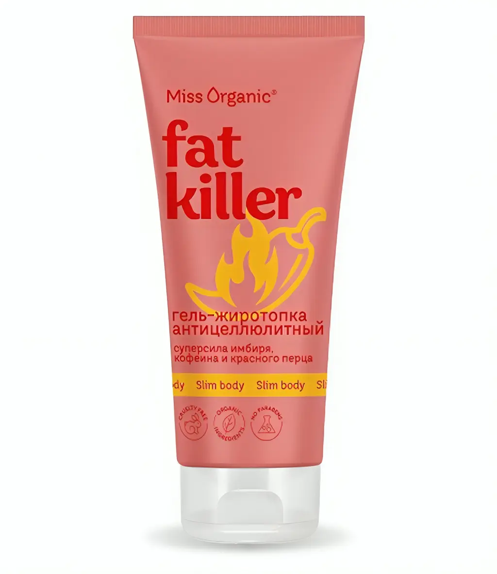 Miss Organic гель жиротопка антицеллюлитный 200 мл