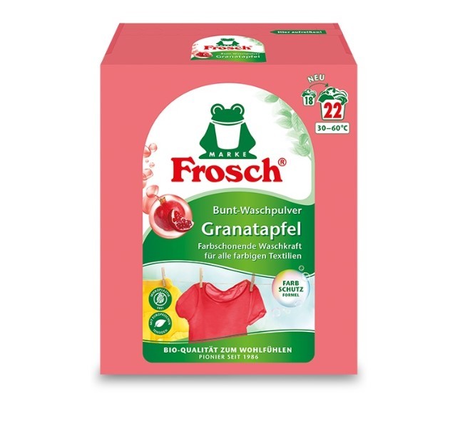 Frosch стиральный порошок для цветного белья Гранат 1,45 кг
