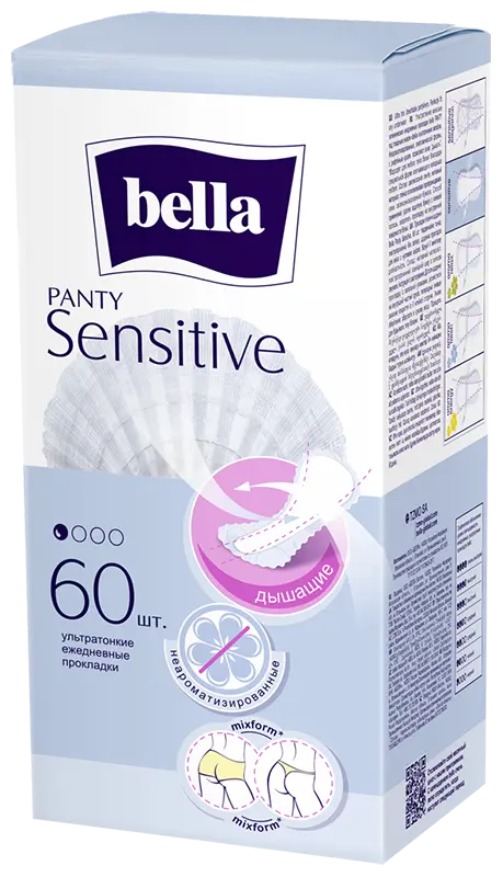 BELLA Прокладки ежедневные, 60 шт