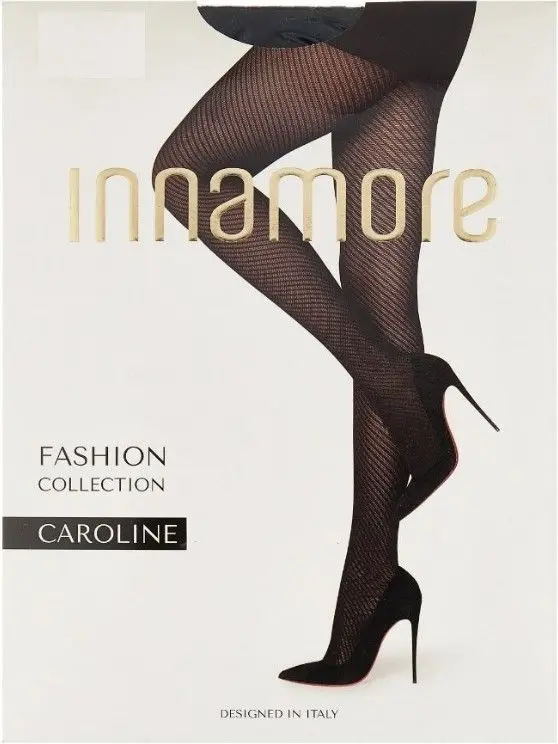 INNAMORE COLLANT колготки 4 плотные с геометрическим узором