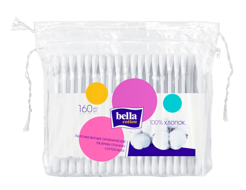Bella ватные палочки 160 шт