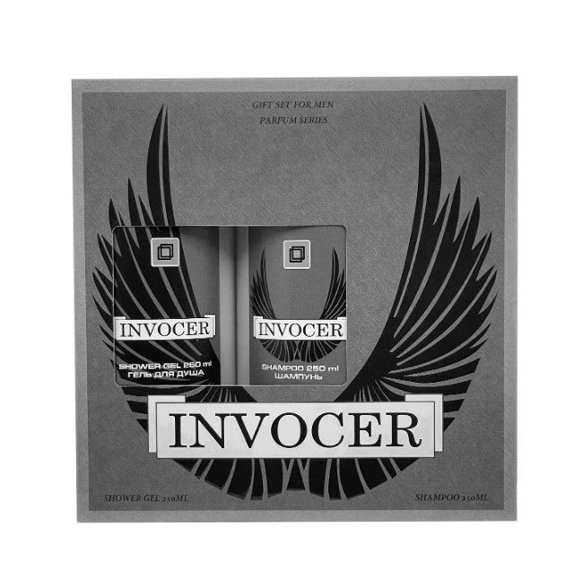 Invocer подарочный набор шампунь 250 + гель для душа 250 муж