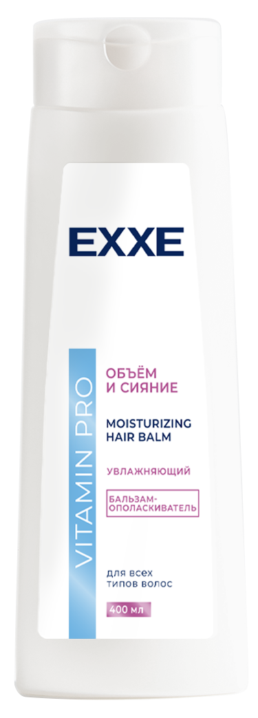 Exxe бальзам ополаскиватель vitamin pro объём и сияние 400 мл