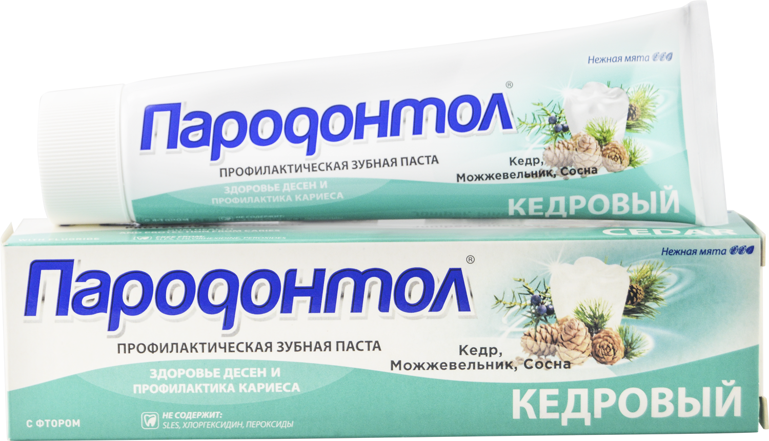 Пародонтол зубная паста кедровый 124 г