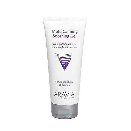 ARAVIA Professional Успокаивающий гель с алоэ и Д-пантенолом, 200 мл