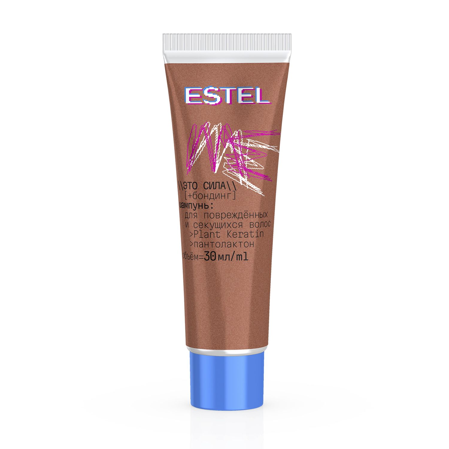 Estel Me это сила бондинг шампунь для повреждённых и секущихся волос 30 мл