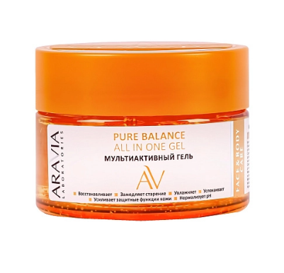 Aravia Laboratories Мультиактивный гель Pure Balance All In One Gel 250 мл