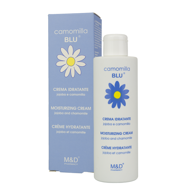 Camomilla Blu крем для тела для чувствительной кожи для взрослых и детей 0+ moisturizing cream jojoba and chamomile 200мл