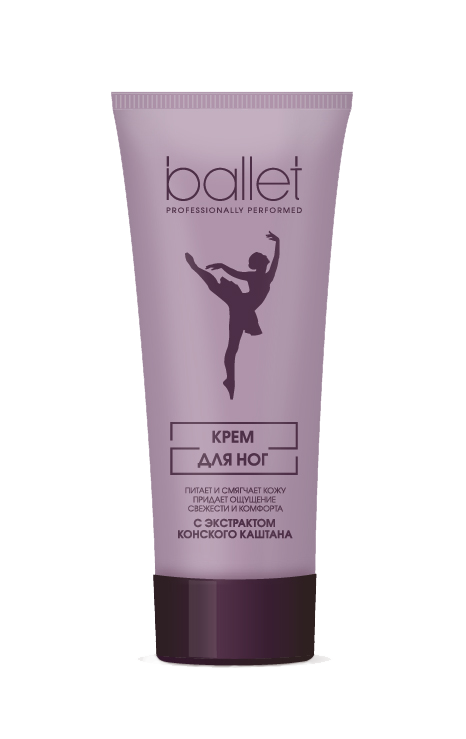 Ballet крем для ног c экстрактом конского каштана 80 мл