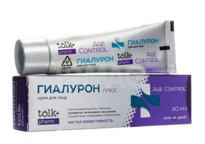 ВЕСНА Tolk Pharm Крем косметический для лица 'Гиалурон', 40 мл