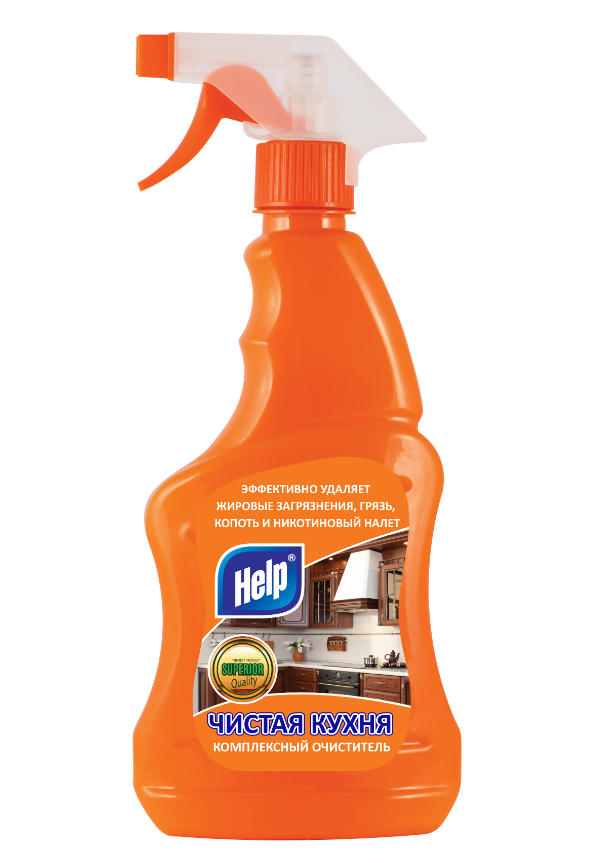 Help чистящее средство чистая кухня 0,5 л с курком