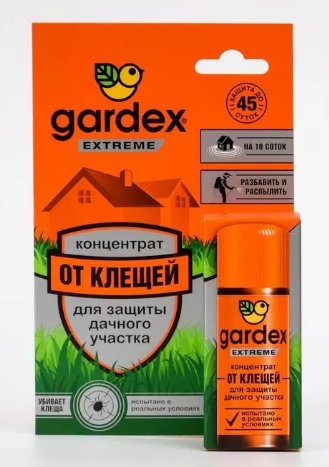 Gardex Extreme Концентрат для защиты дачного участка от клещей