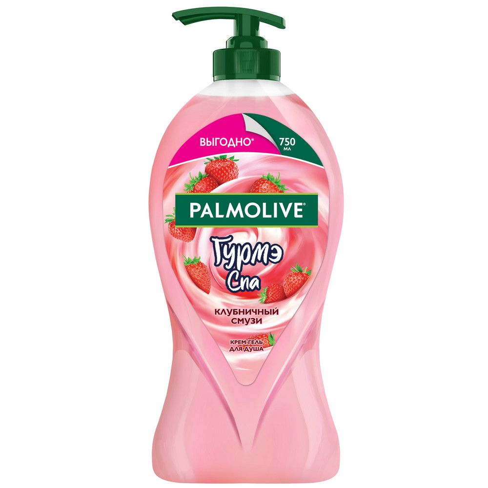 Palmolive гурмэ спа крем гель для душа клубничный смузи 750 мл