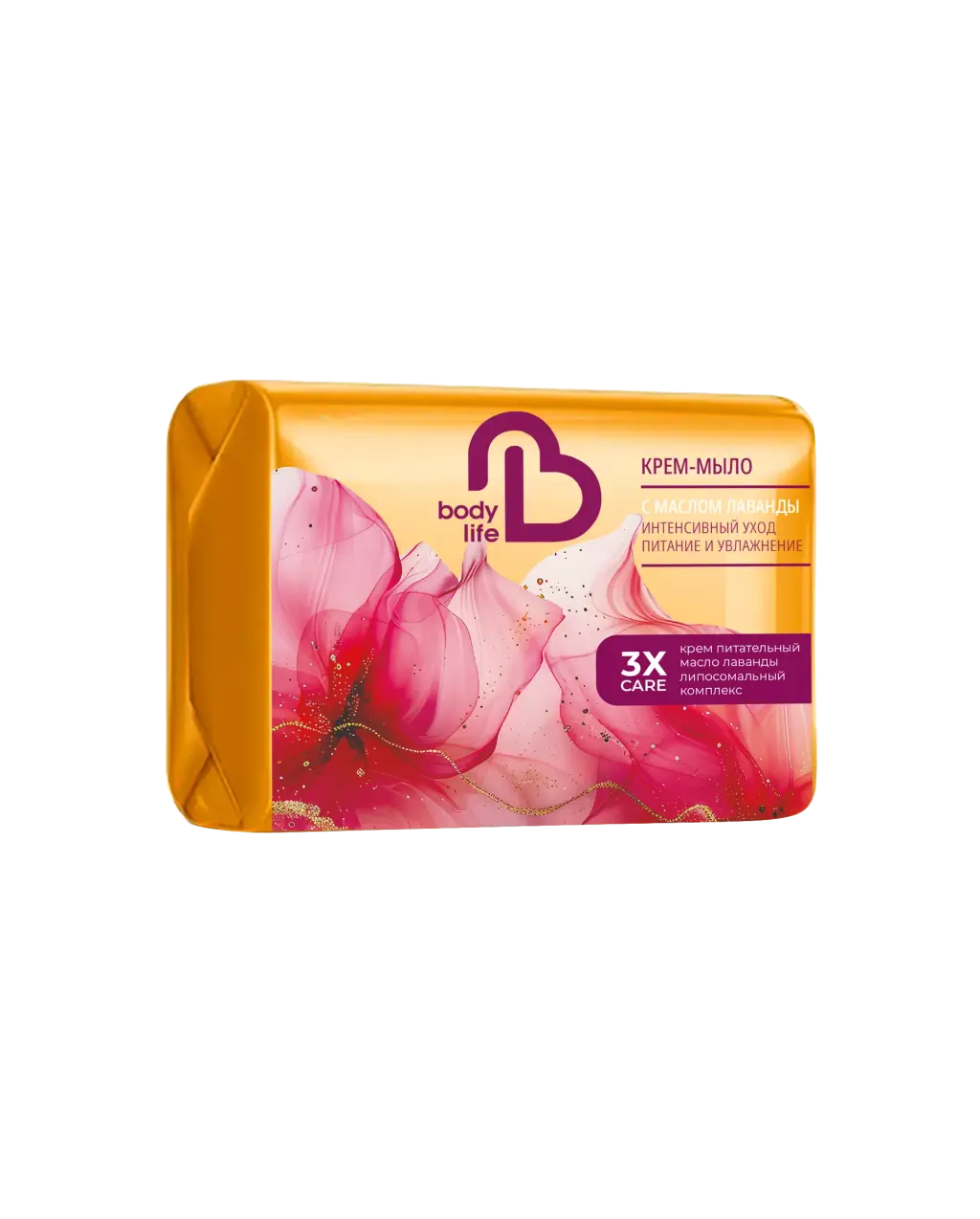 Body Life крем мыло с маслом лаванды 100 г