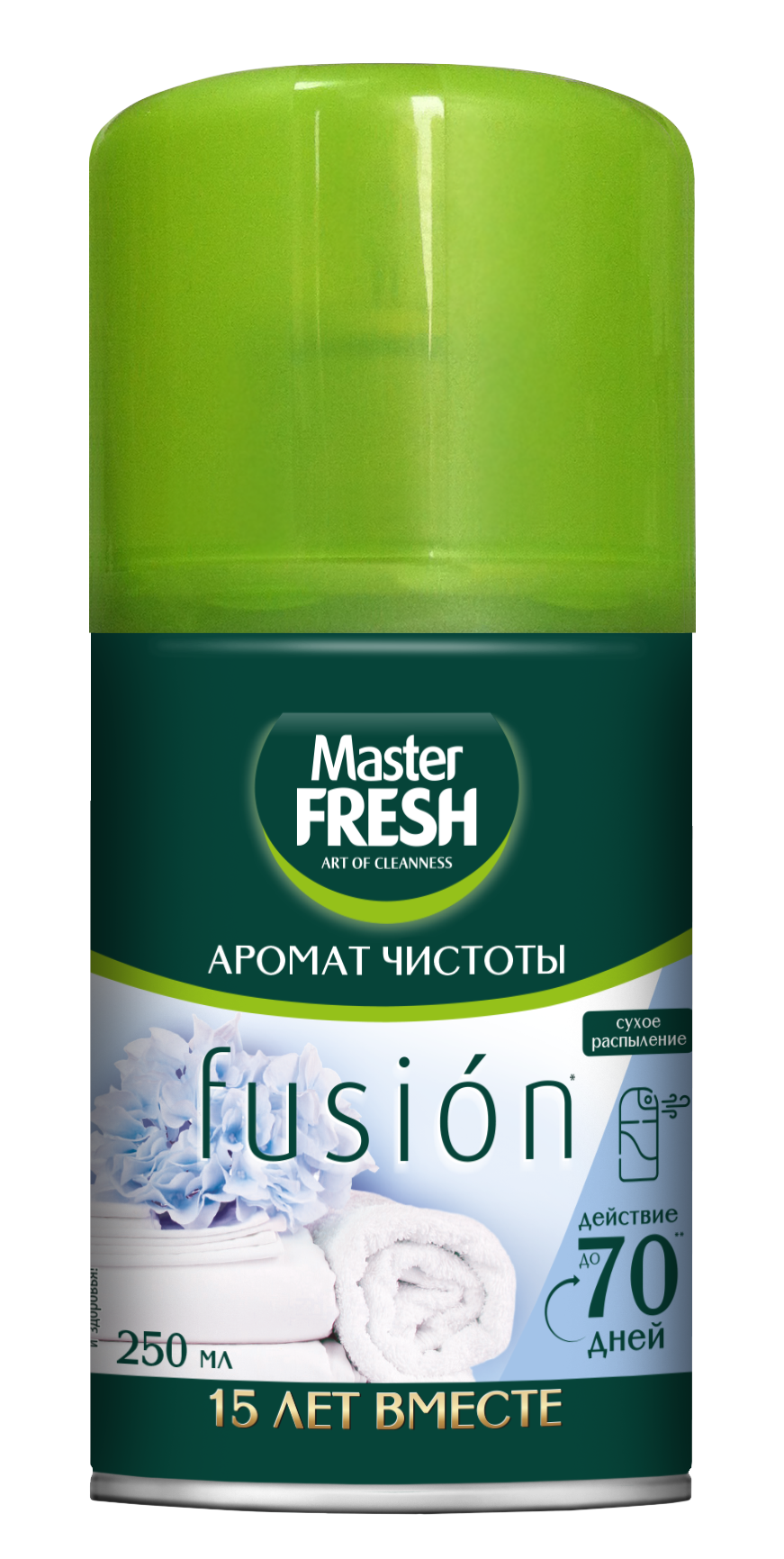 Master FRESH освежитель воздуха сменный баллон аромат чистоты 250 мл