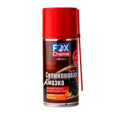 Fox е силиконовая смазка с ароматом апельсина 210 мл