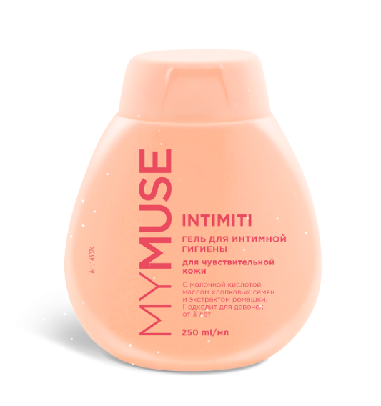 My Muse гель для интимной гигиены для чувствительной кожи 250 мл