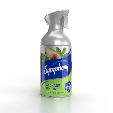 Symphony освежитель воздуха авокадо и мята 250 мл с триггером