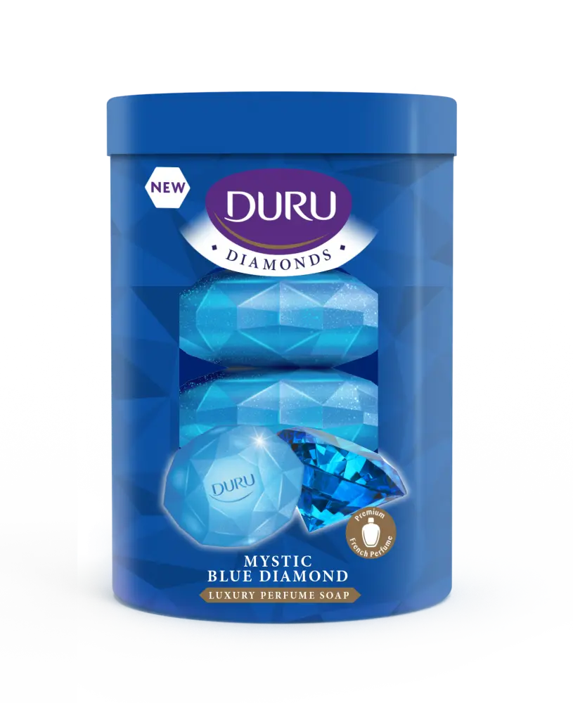 Duru diamonds туалетное мыло таинственный сапфир 360 г