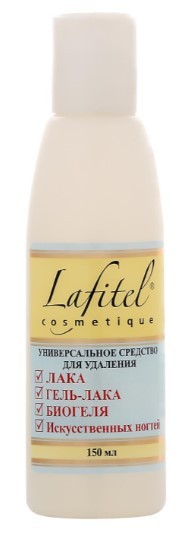 Lafitel средство для снятия шеллака, гель-лака 150мл