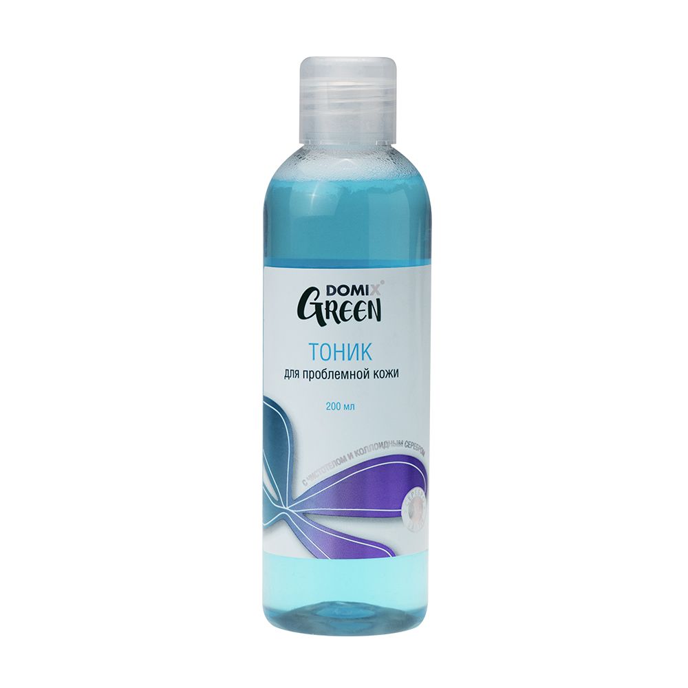 Domix тоник для проблемной кожи с чистотелом d пантенолом и серебром 200 мл