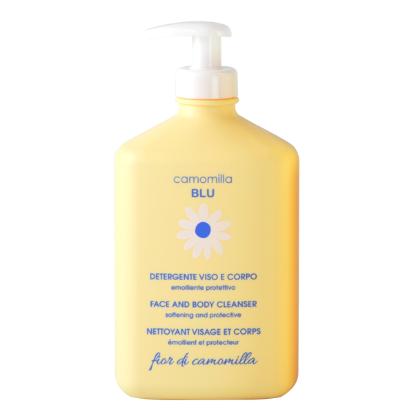 Camomilla Blu гель для умывания лица и тела для сверхчувствительной кожи fior di camomilla face and body cleanser 500мл