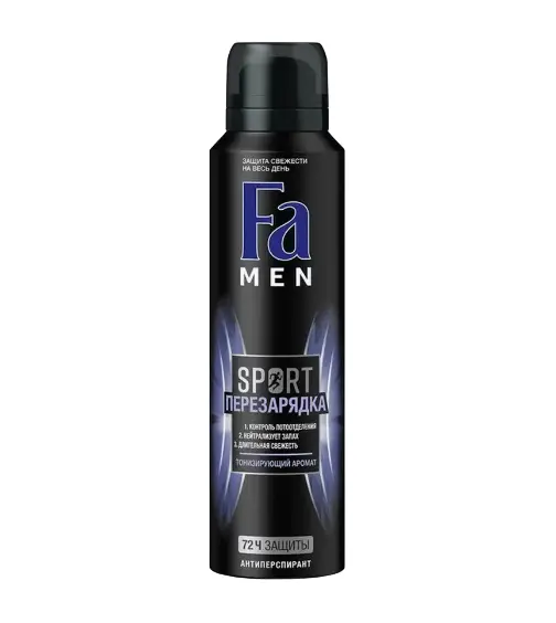 Фа men део спрей sport перезарядка 150 мл