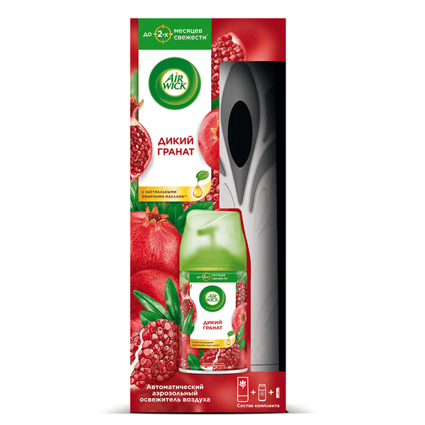 Air Wick complete блок освежитель воздуха дикий гранат 250 мл