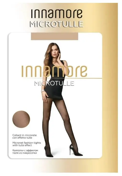 INNAMORE колготки 4 тонкие полиамид 90%, Эластан10%