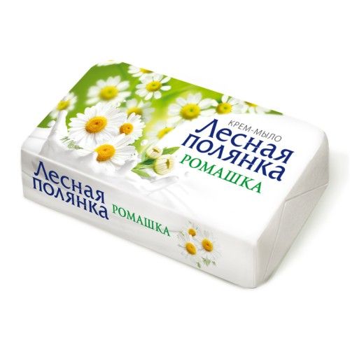 Лесная полянка крем мыло туалетное ромашка 90 гр