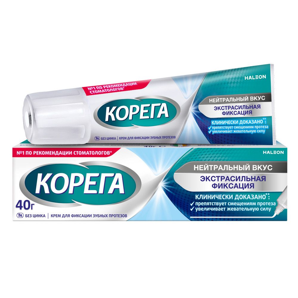 Корега нейтральный вкус крем 40 г