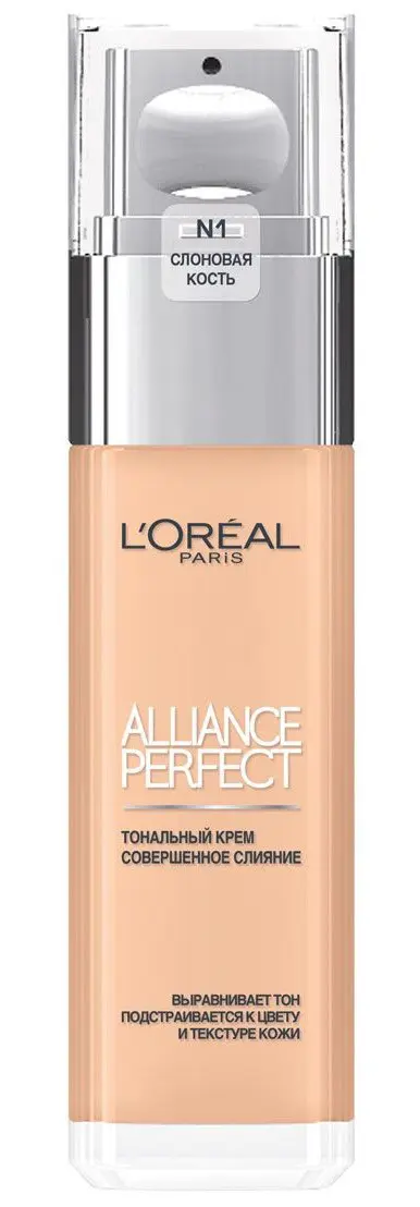 Тональный крем LOREAL АЛЬЯНС ПЕРФЕКТ №1 Слоновая кость