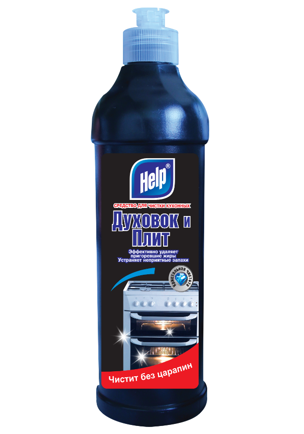 Help чистящее средство для духовок и плит 0,5 л