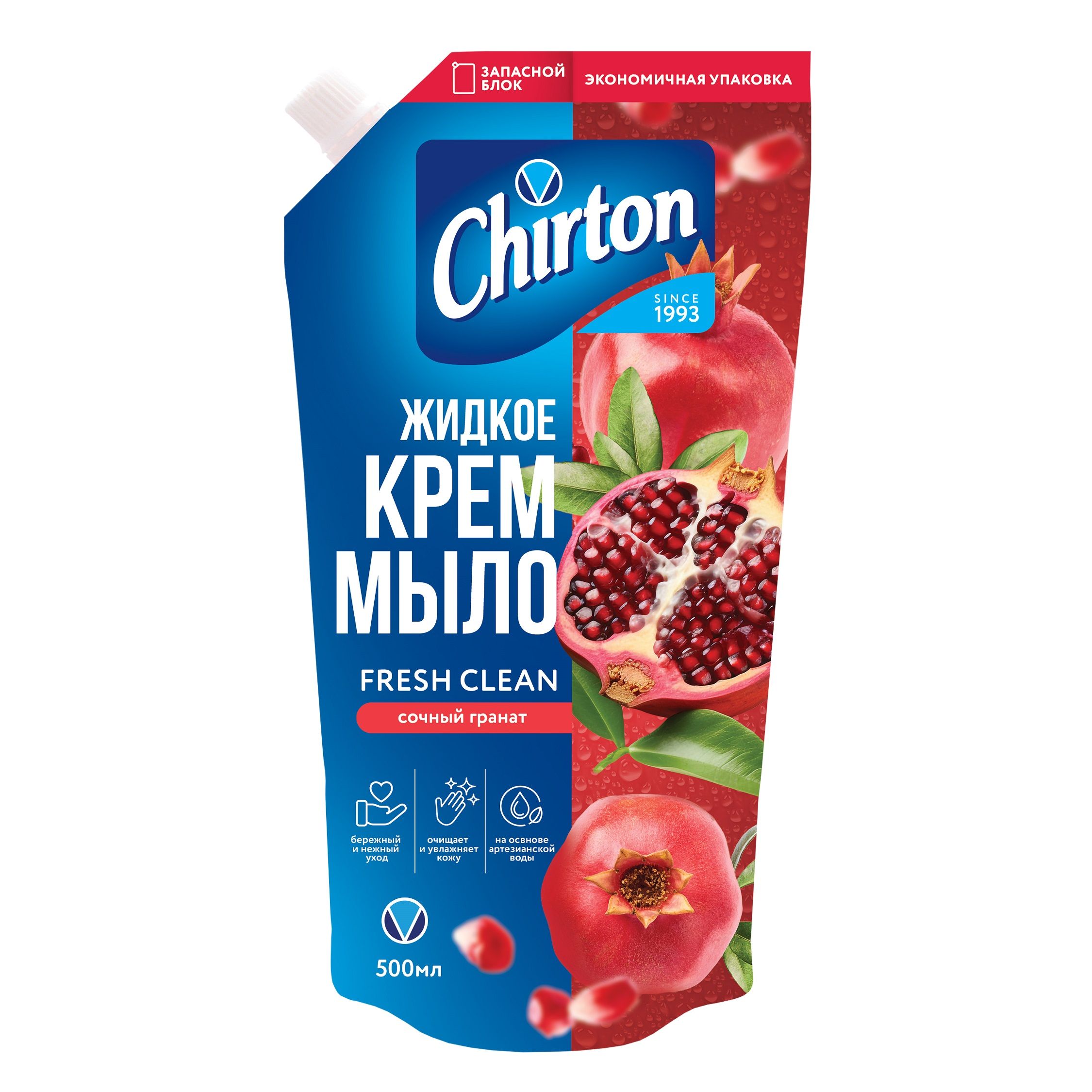 Chirton жидкое крем мыло сочный гранат 500 мл