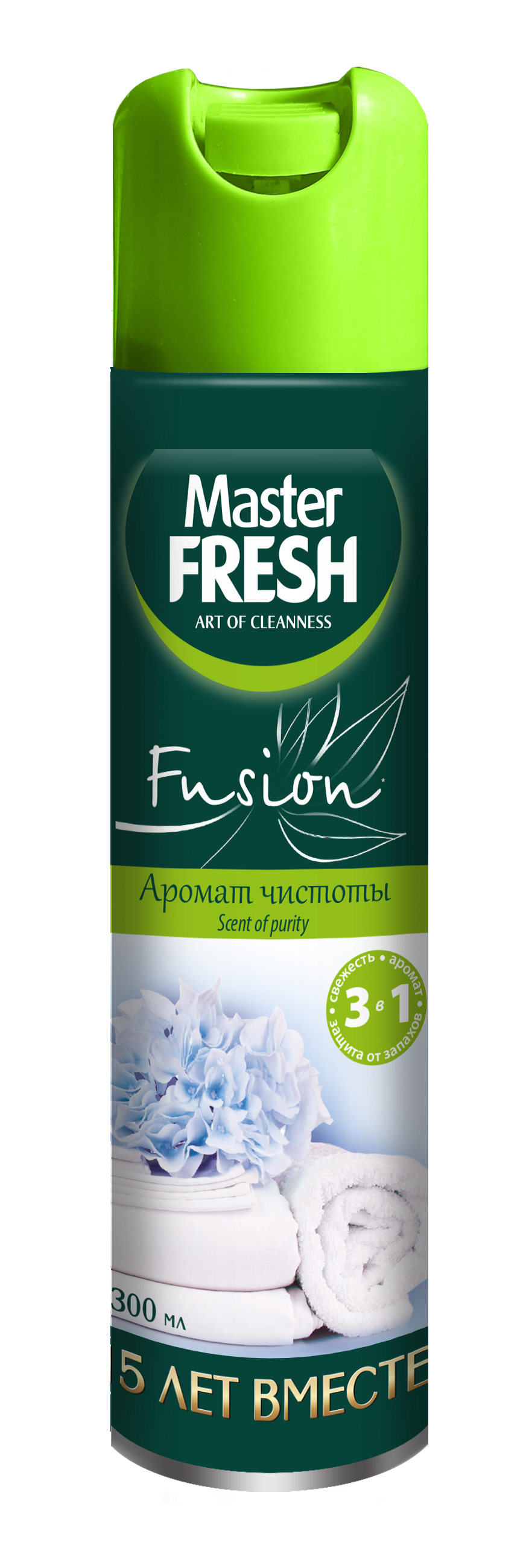 Master FRESH освежитель воздуха аромат чистоты 300 мл