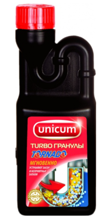 Удобная Минутка гранулы от засоров TURBO 600гр