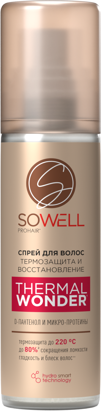 SoWell термозащитный спрей  для волос 200 мл