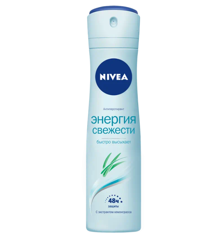 Nivea део спрей женский энерджи fresh освежающая энергия 150 мл