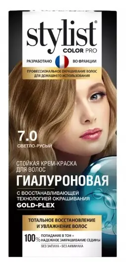Фитокосметик краска для волос 7.0 Светло-русый