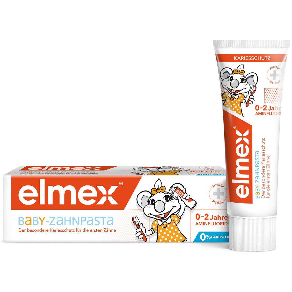 Elmex Children's зубная паста для детей 0-2 лет 50 мл