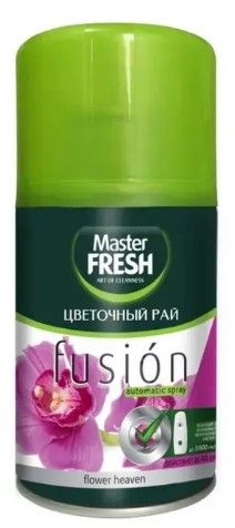 Master FRESH освежитель воздуха сменный баллон цветочный рай 250 мл