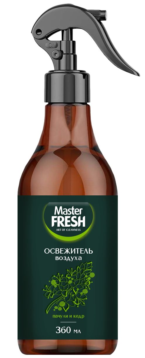 Master FRESH аква освежитель с ароматом пачули и кедр 360 мл