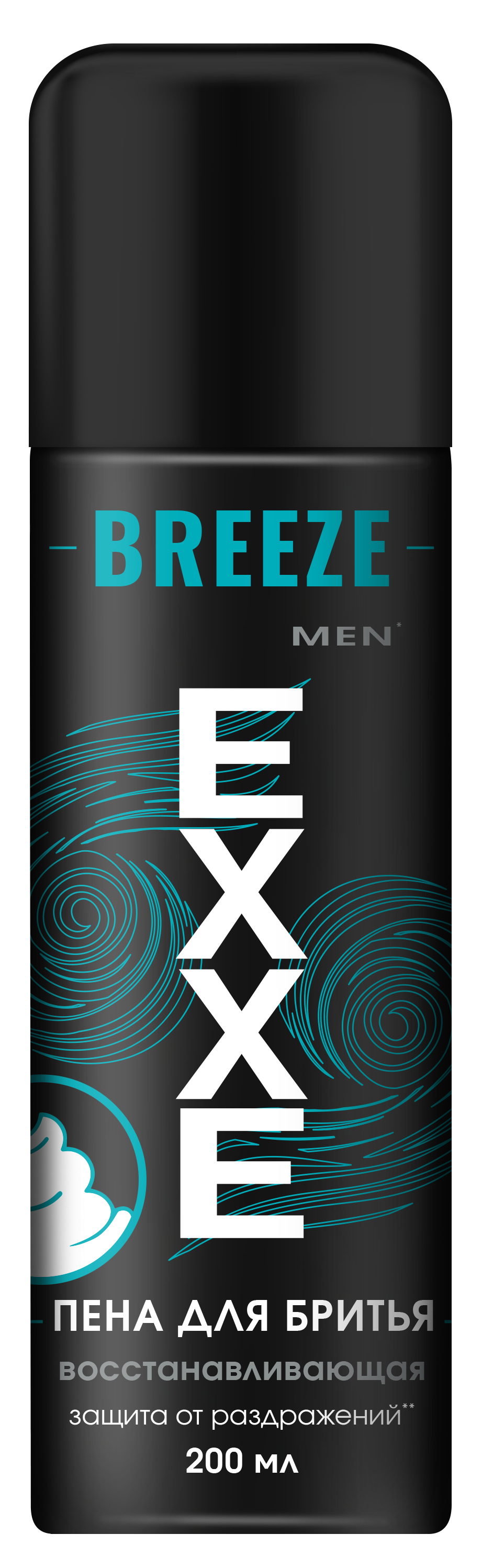 Exxe men пена для бритья breeze 200 мл