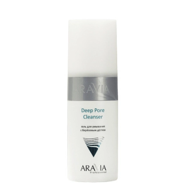 ARAVIA Professional гель для умывания с березовым дегтем deep pore cleanser 150 мл